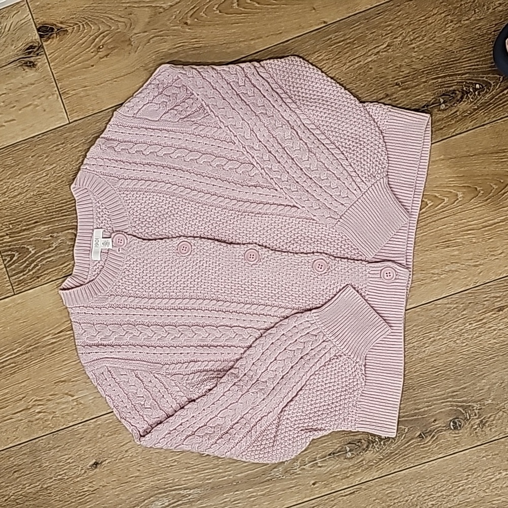 1901 vintage cable knit cardigan